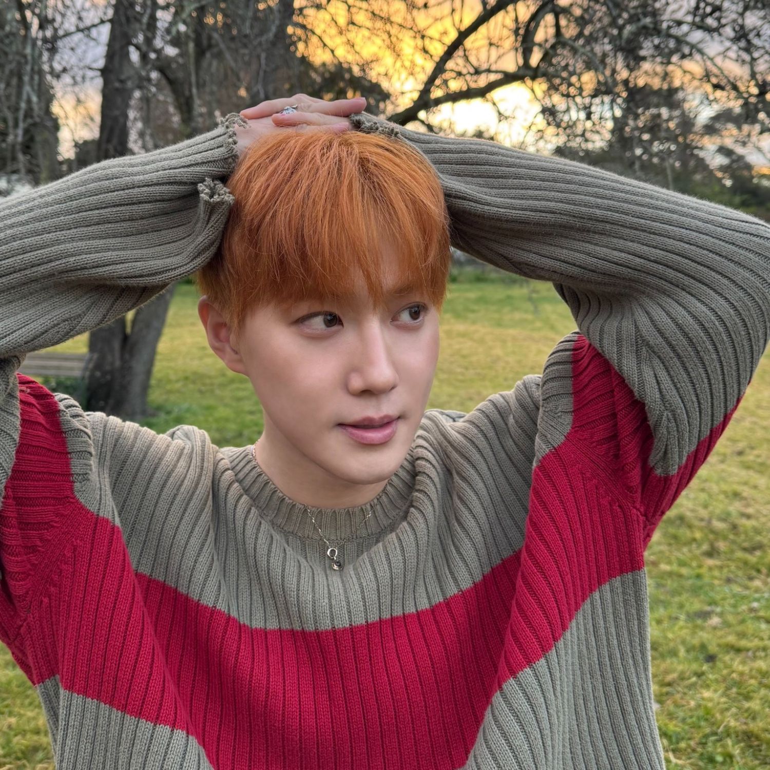 Suho (EXO)粉丝拍下的瞬间