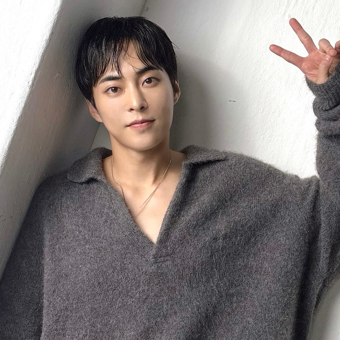 Xiumin (EXO)粉丝拍下的瞬间