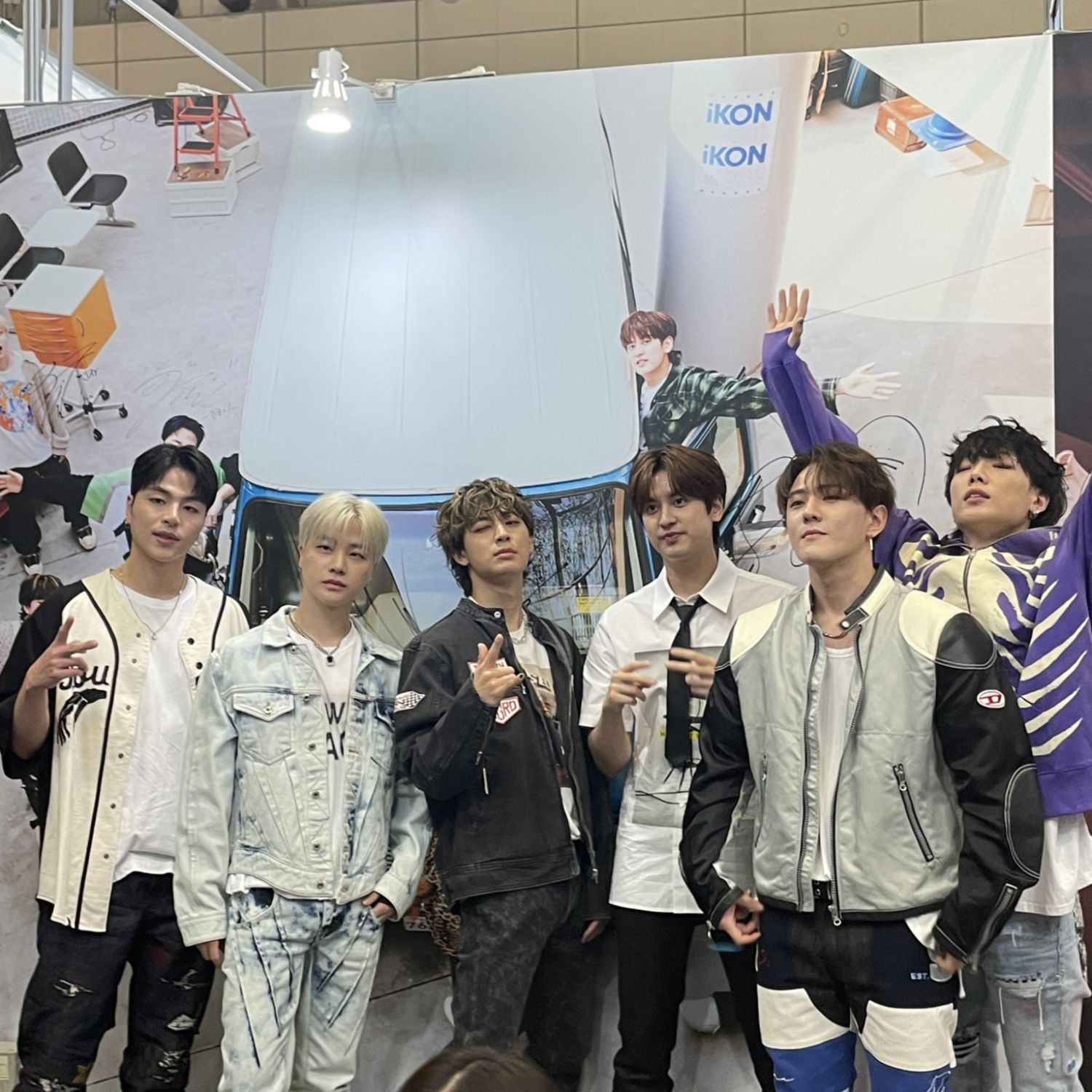 A moment captured by iKON's fan