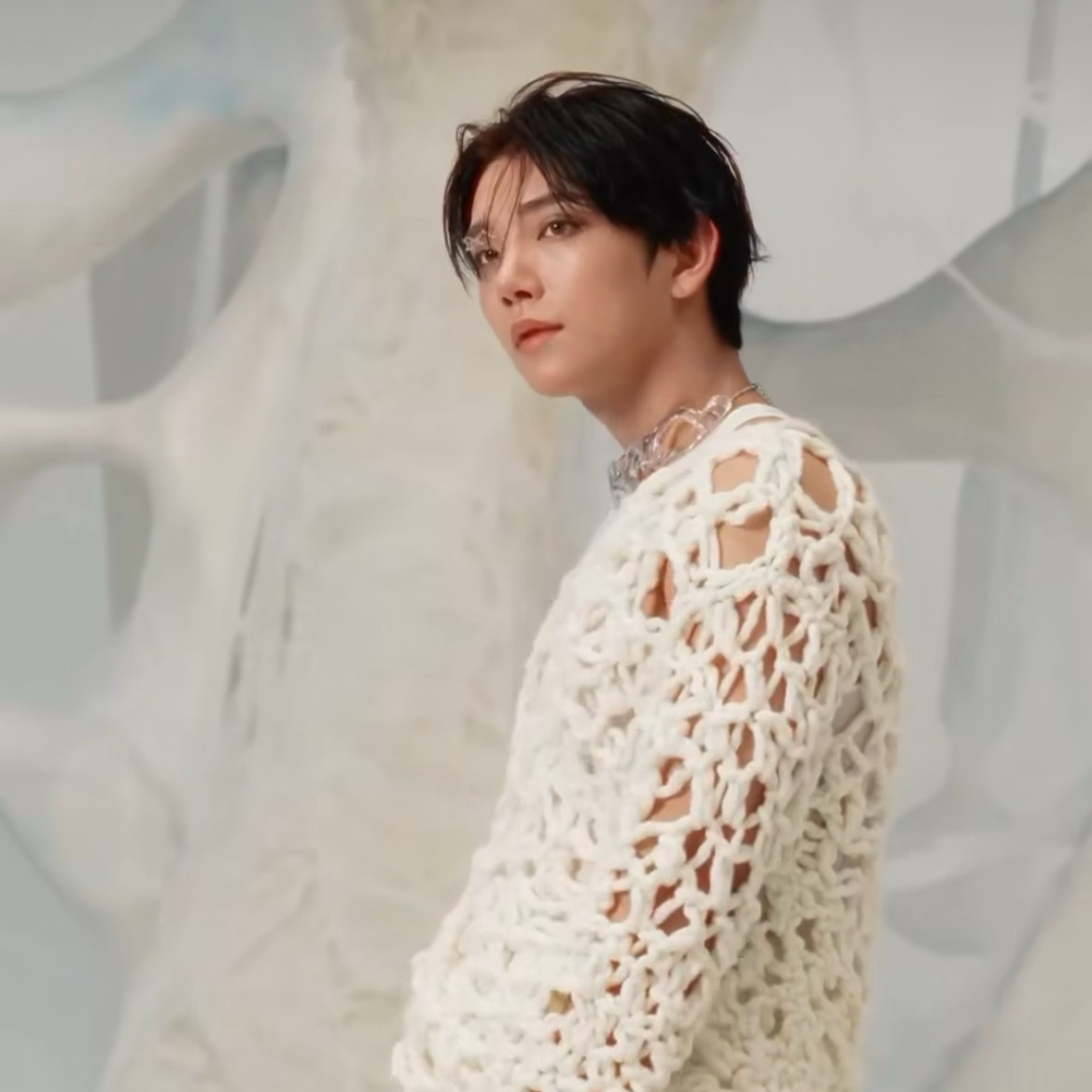 A moment captured by Joshua (SEVENTEEN)'s fan