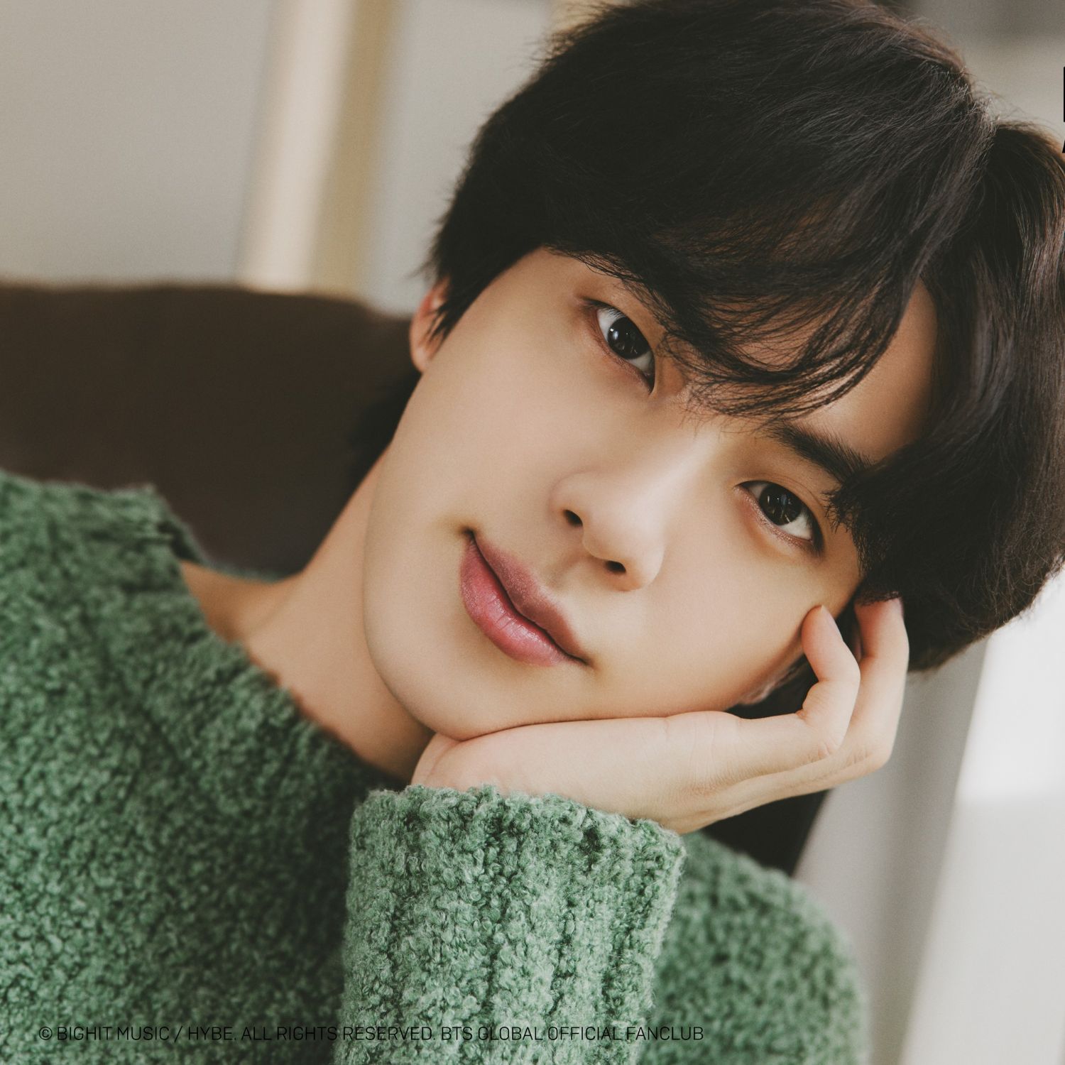 Recent activity shot of Jin (BTS)