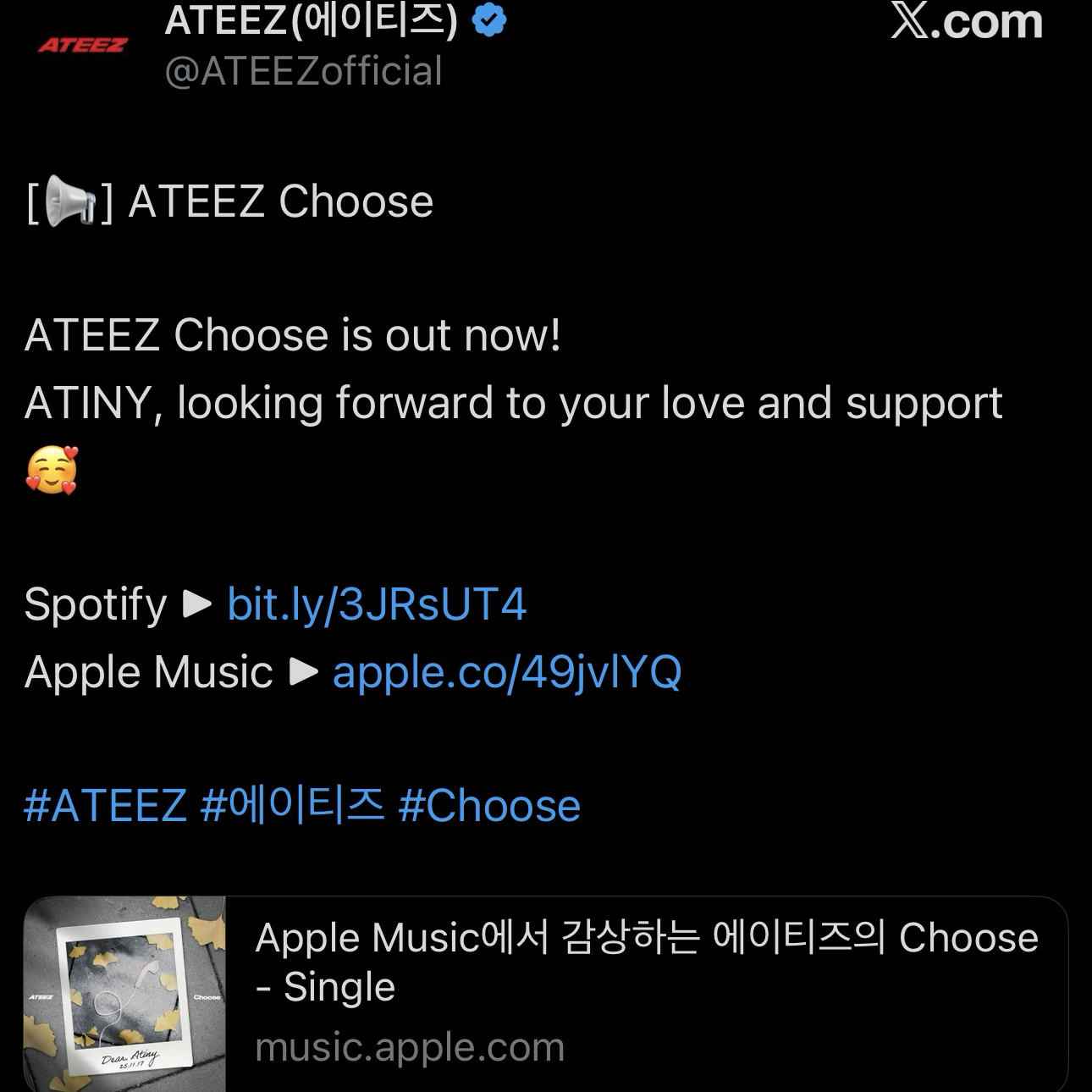 ATEEZファンが撮った瞬間