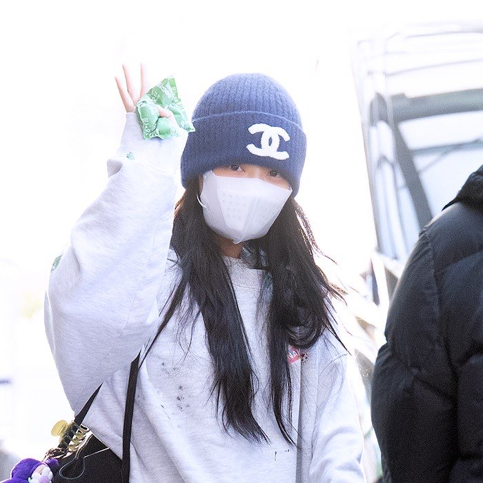 Momen yang diabadikan oleh penggemar Jennie (BLACKPINK)