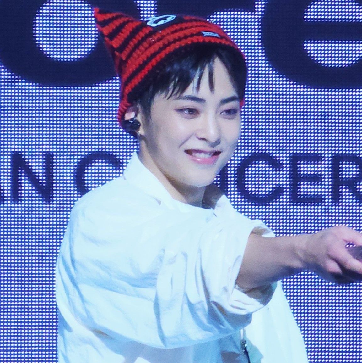 A moment captured by Xiumin (EXO)'s fan