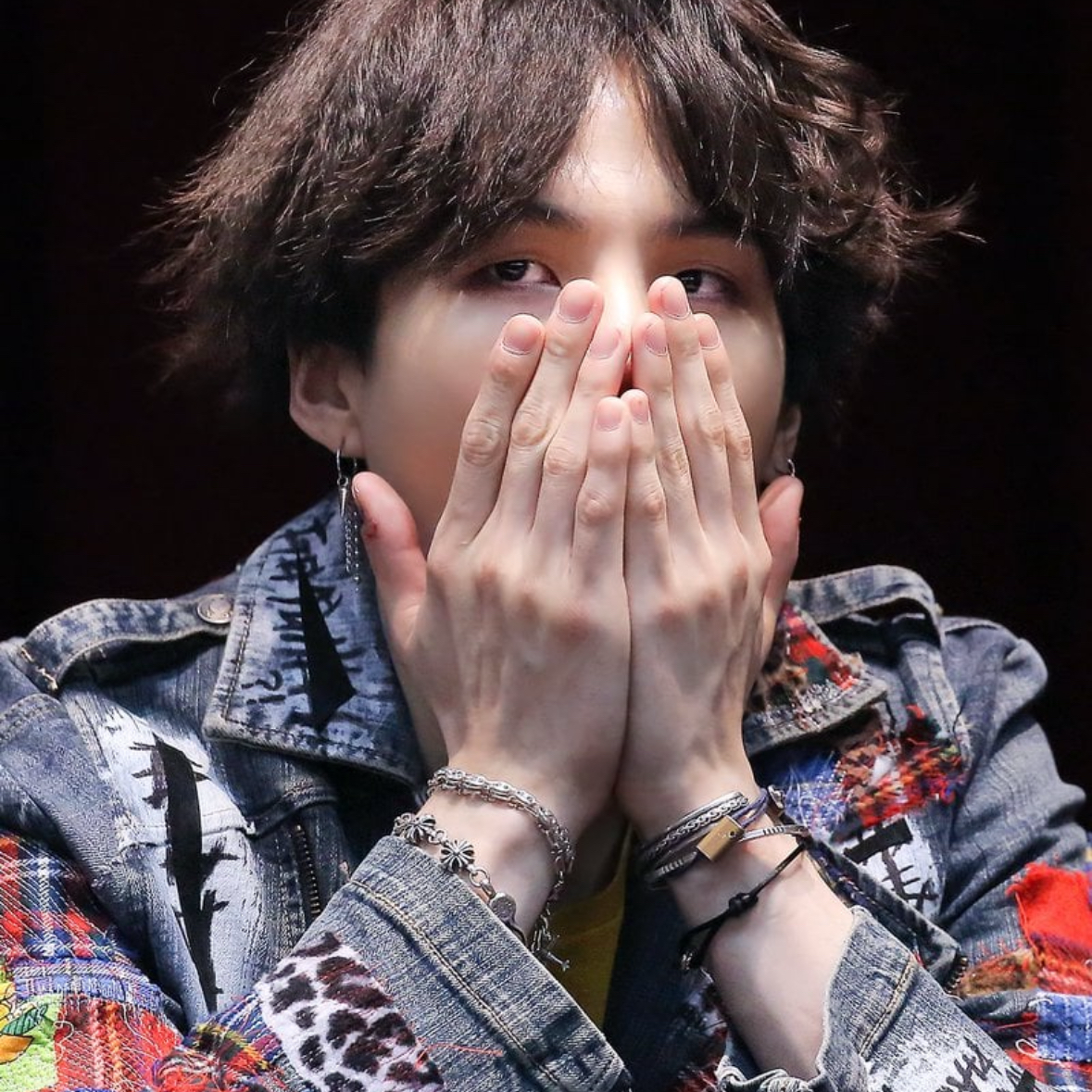A moment captured by SUGA (BTS)'s fan