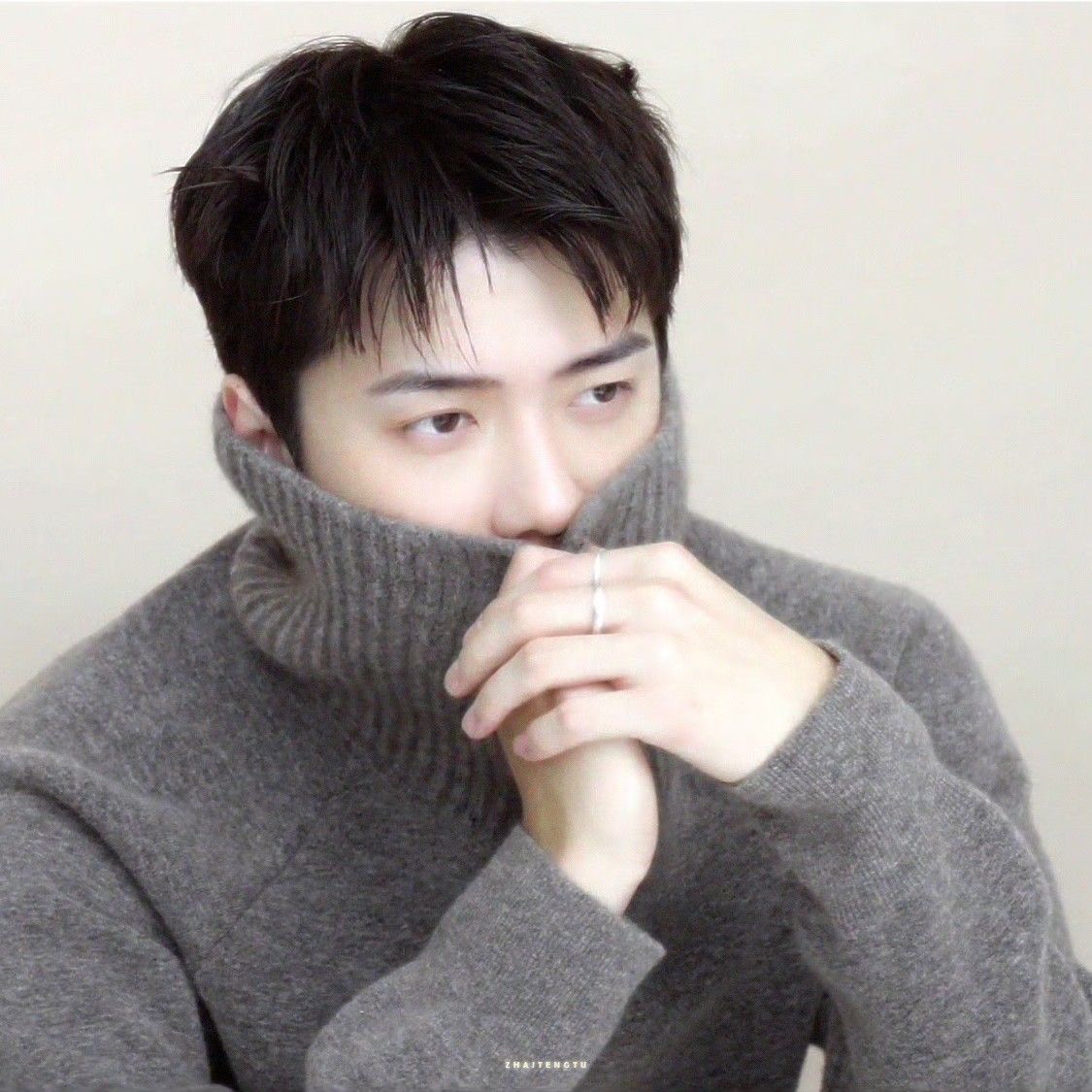 Behind-the-scenes cut of Sehun (EXO)