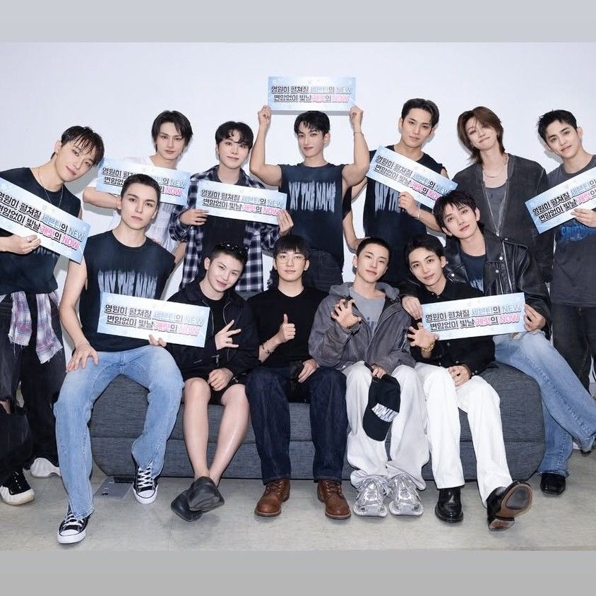 A moment captured by SEVENTEEN's fan