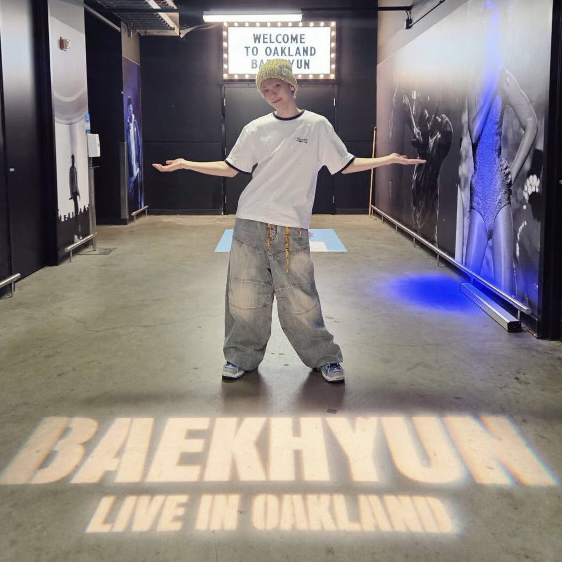A moment captured by Baekhyun (EXO)'s fan
