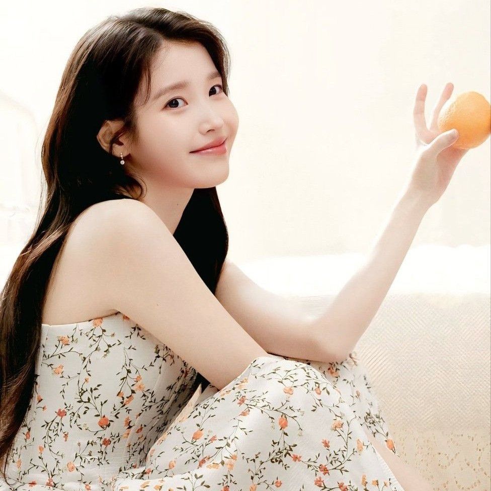 A moment captured by IU's fan