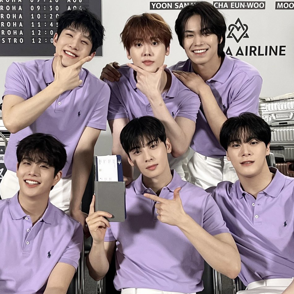 A moment captured by Eunwoo (ASTRO)'s fan