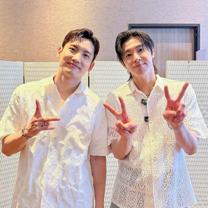 A moment captured by TVXQ's fan