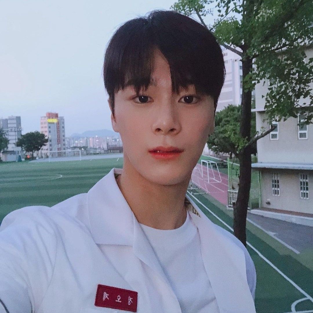 Recent activity shot of Moonbin (ASTRO)