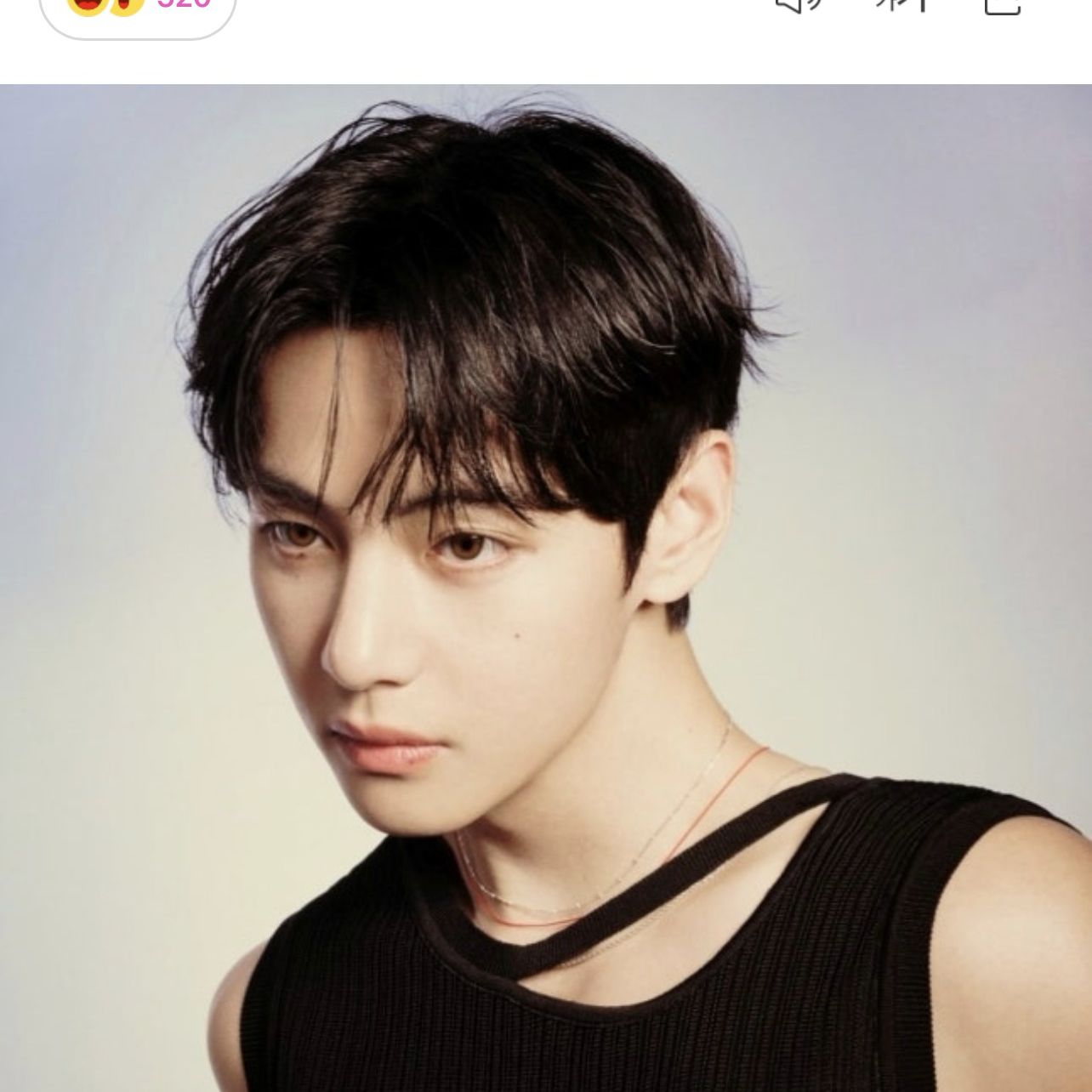 Foto aktivitas terbaru V (BTS)