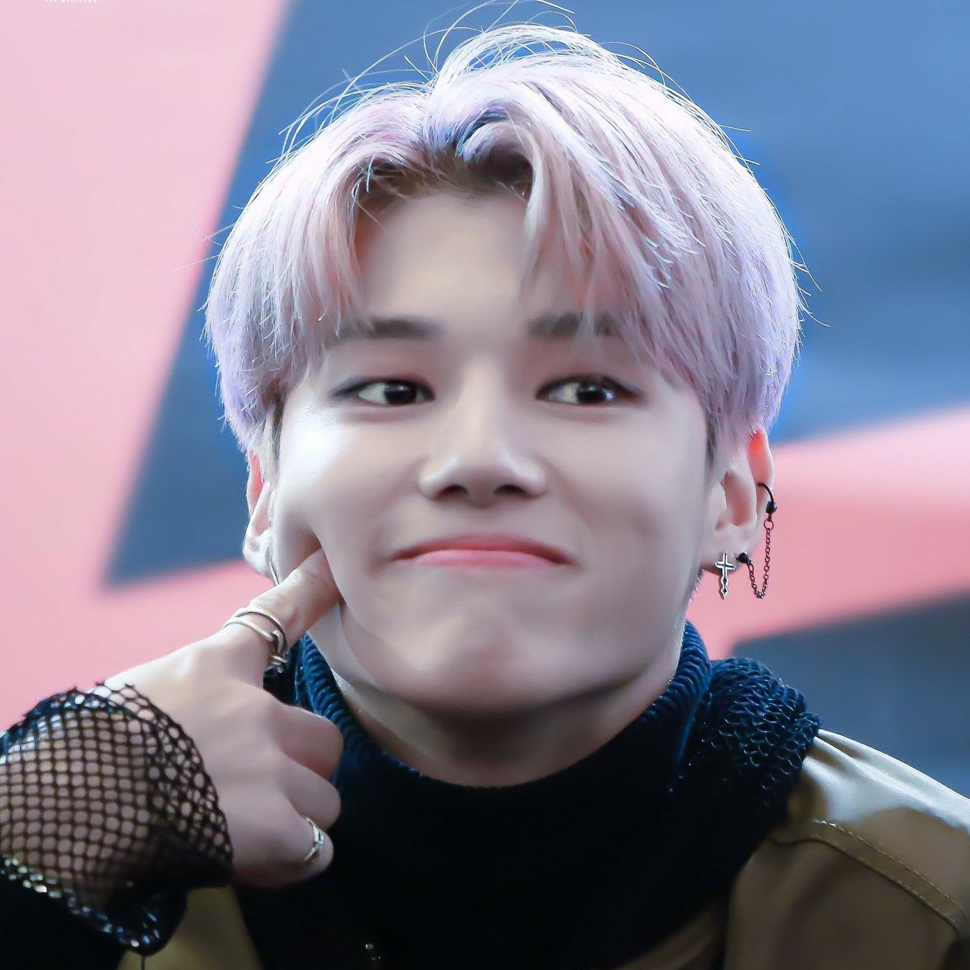 A moment captured by Wooyoung (ATEEZ)'s fan