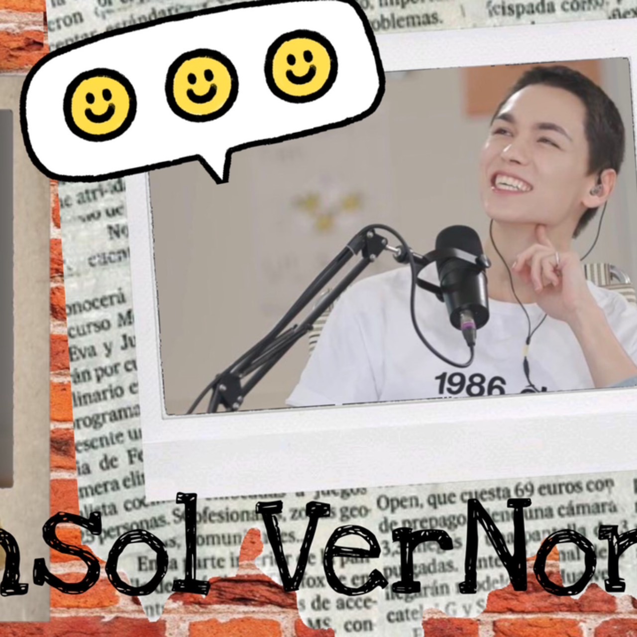 A moment captured by Vernon (SEVENTEEN)'s fan