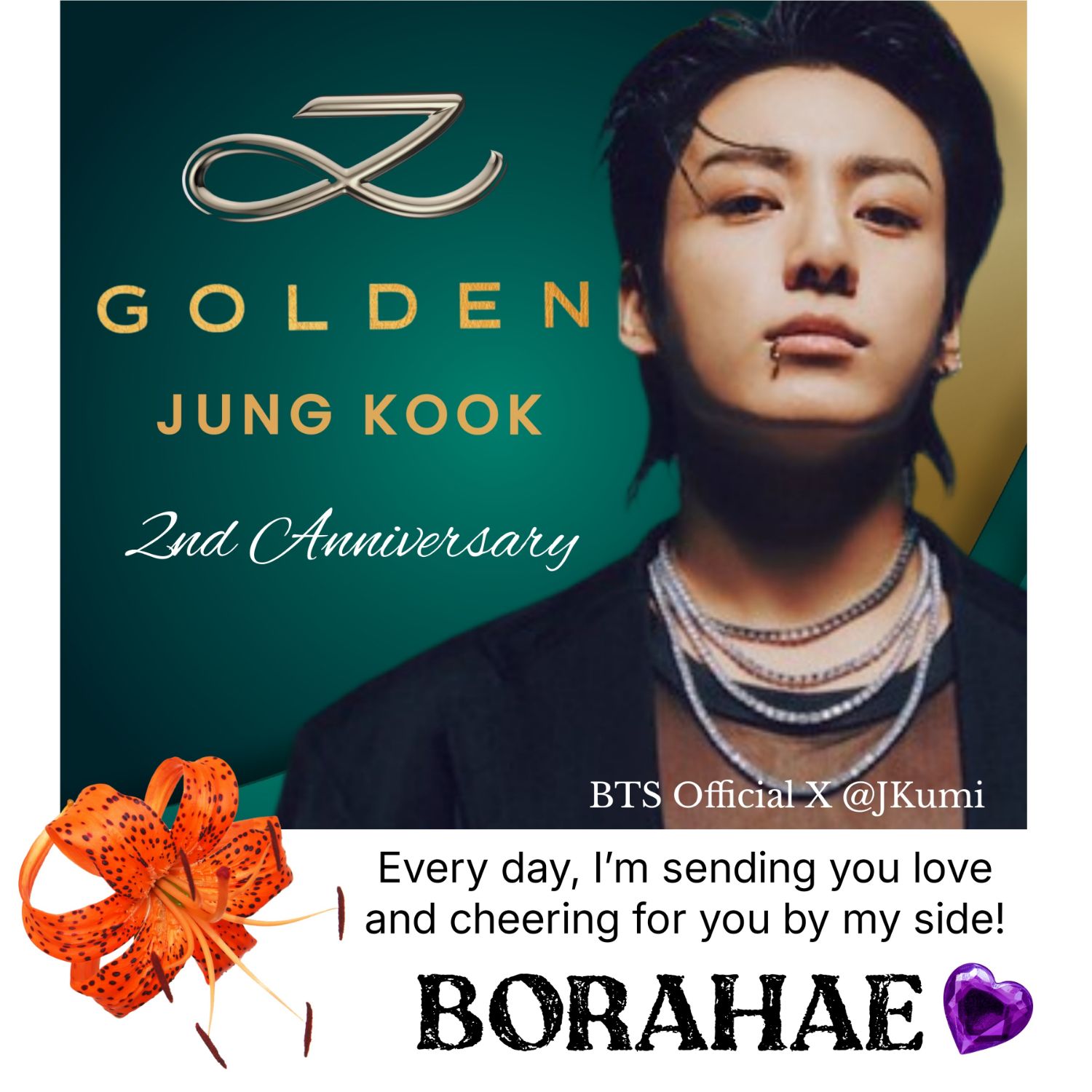 A moment captured by Jungkook (BTS)'s fan