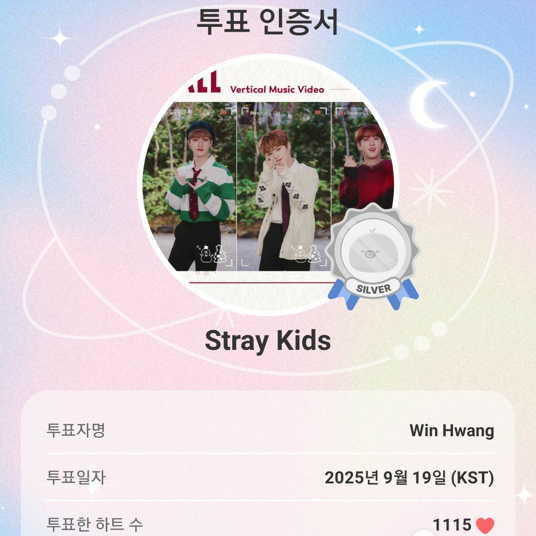 Recent activity shot of Stray Kids