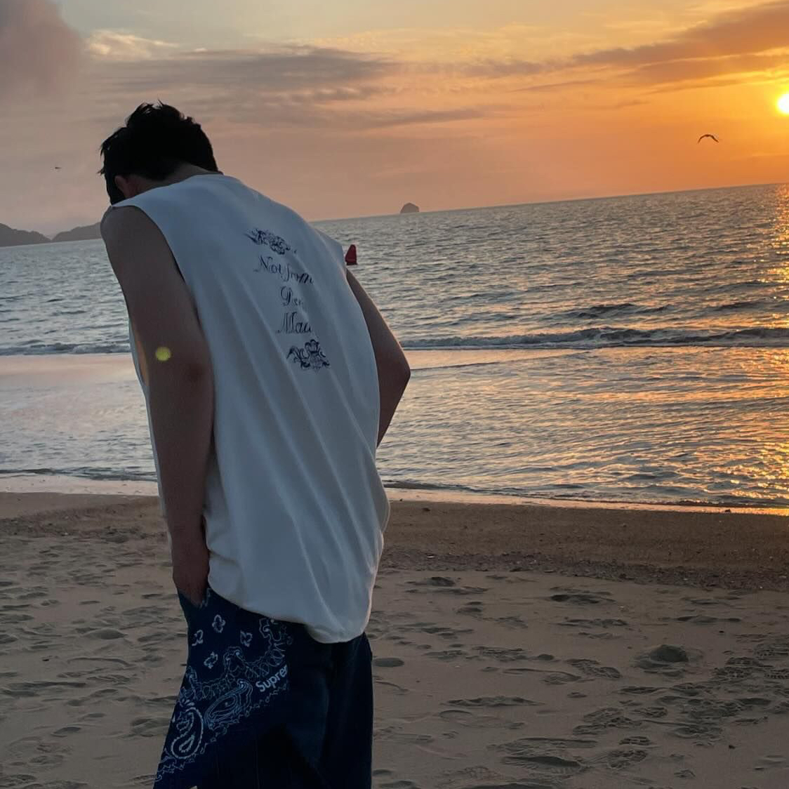 Recent activity shot of Kim Yohan (WEi)