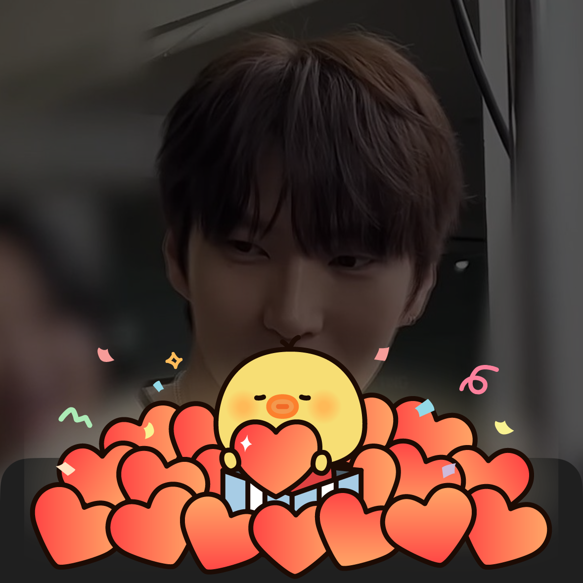 A moment captured by LEO (VIXX)'s fan