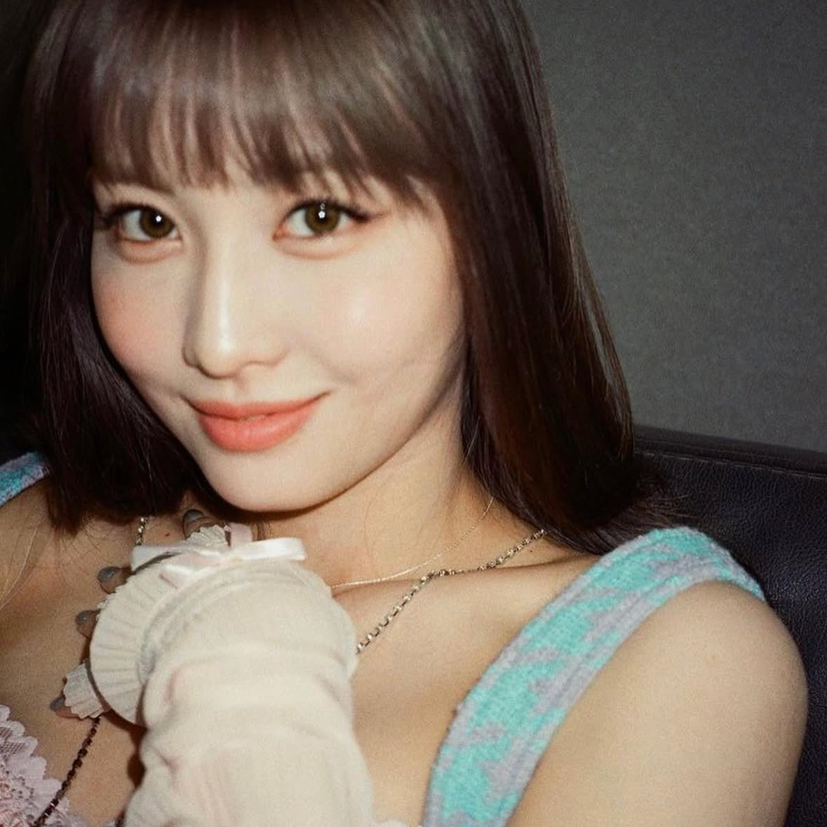 Recent activity shot of Momo (TWICE)