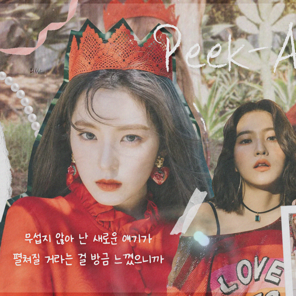 Behind-the-scenes cut of Red Velvet