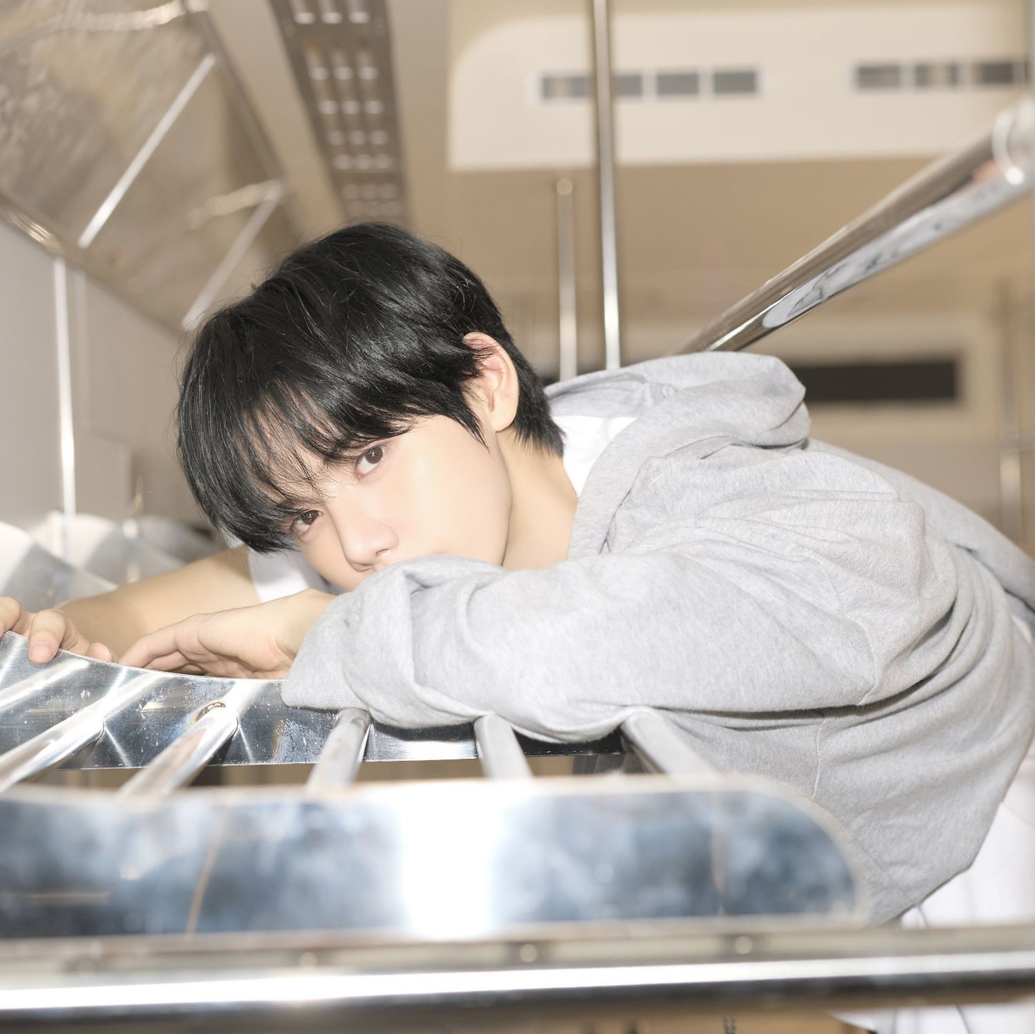 A moment captured by Minhee (CRAVITY)'s fan