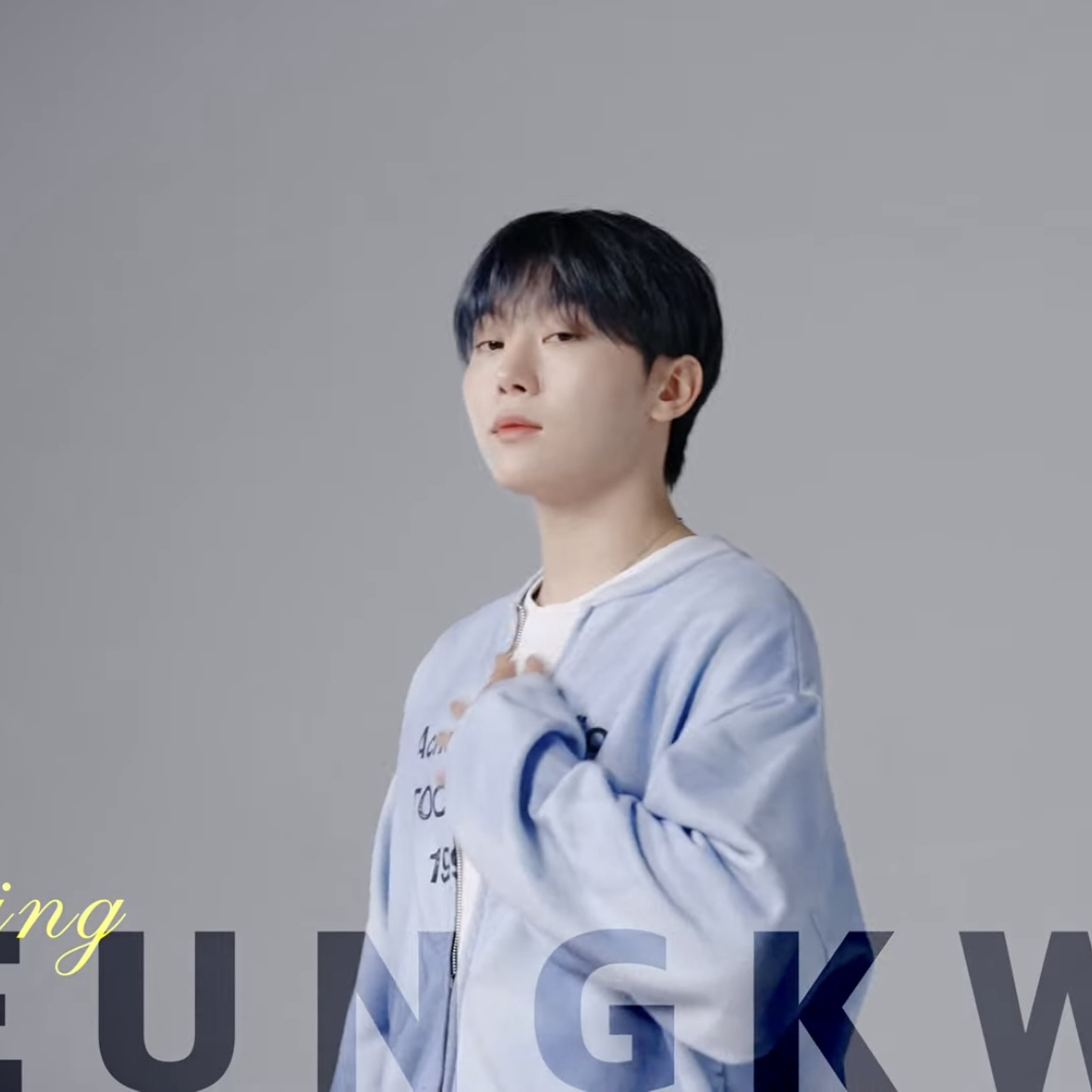 A moment captured by Seungkwan (SEVENTEEN)'s fan