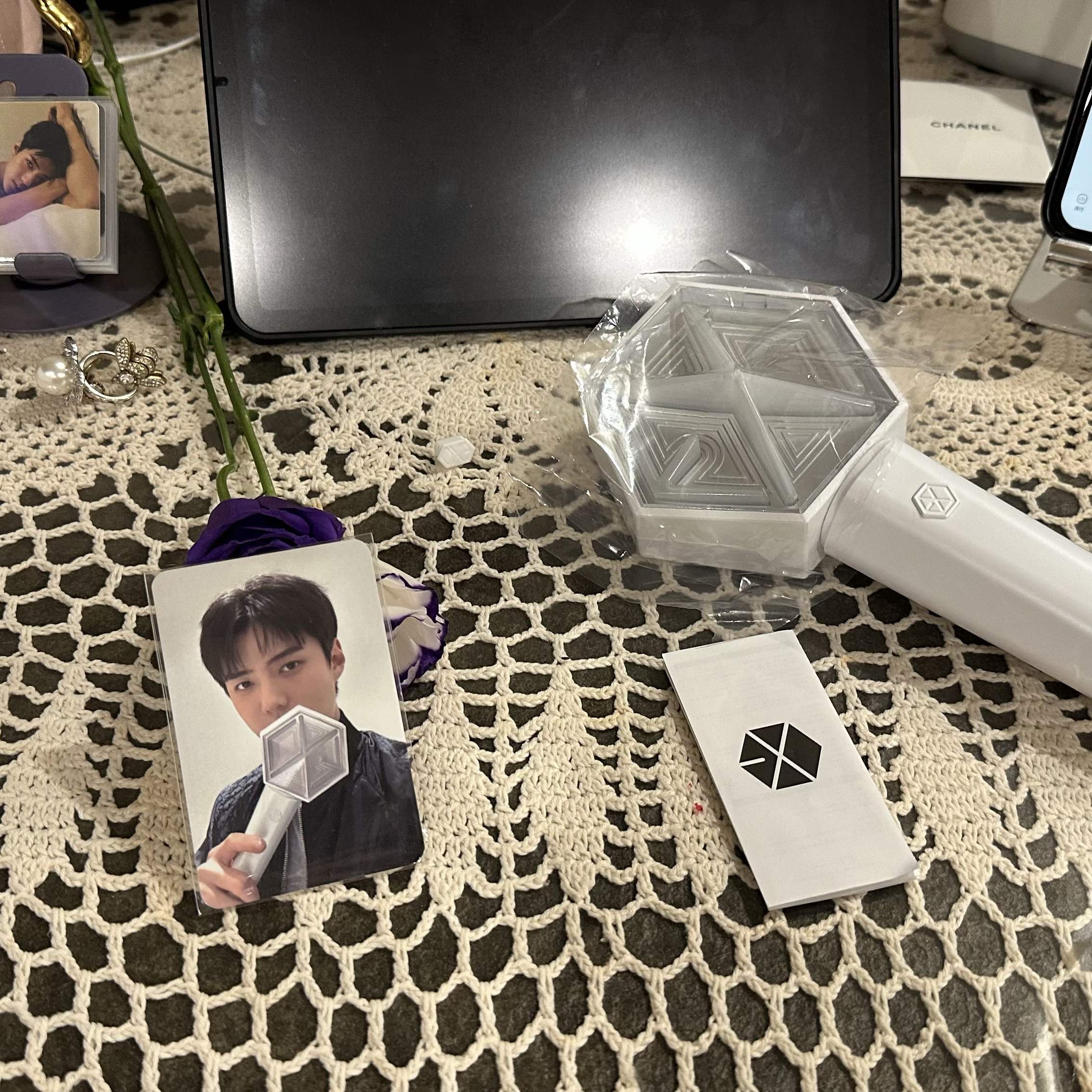 Recent activity shot of Sehun (EXO)