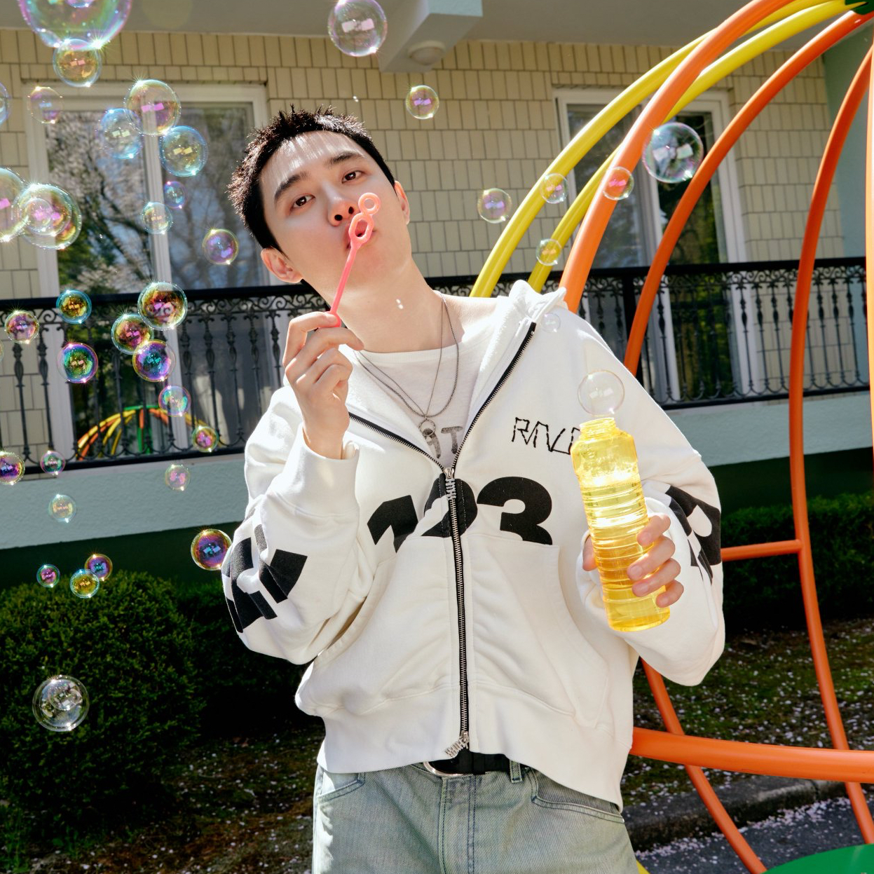 Recent activity shot of D.O. (EXO)