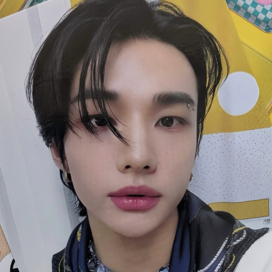 A moment captured by Hyunjin (Stray Kids)'s fan