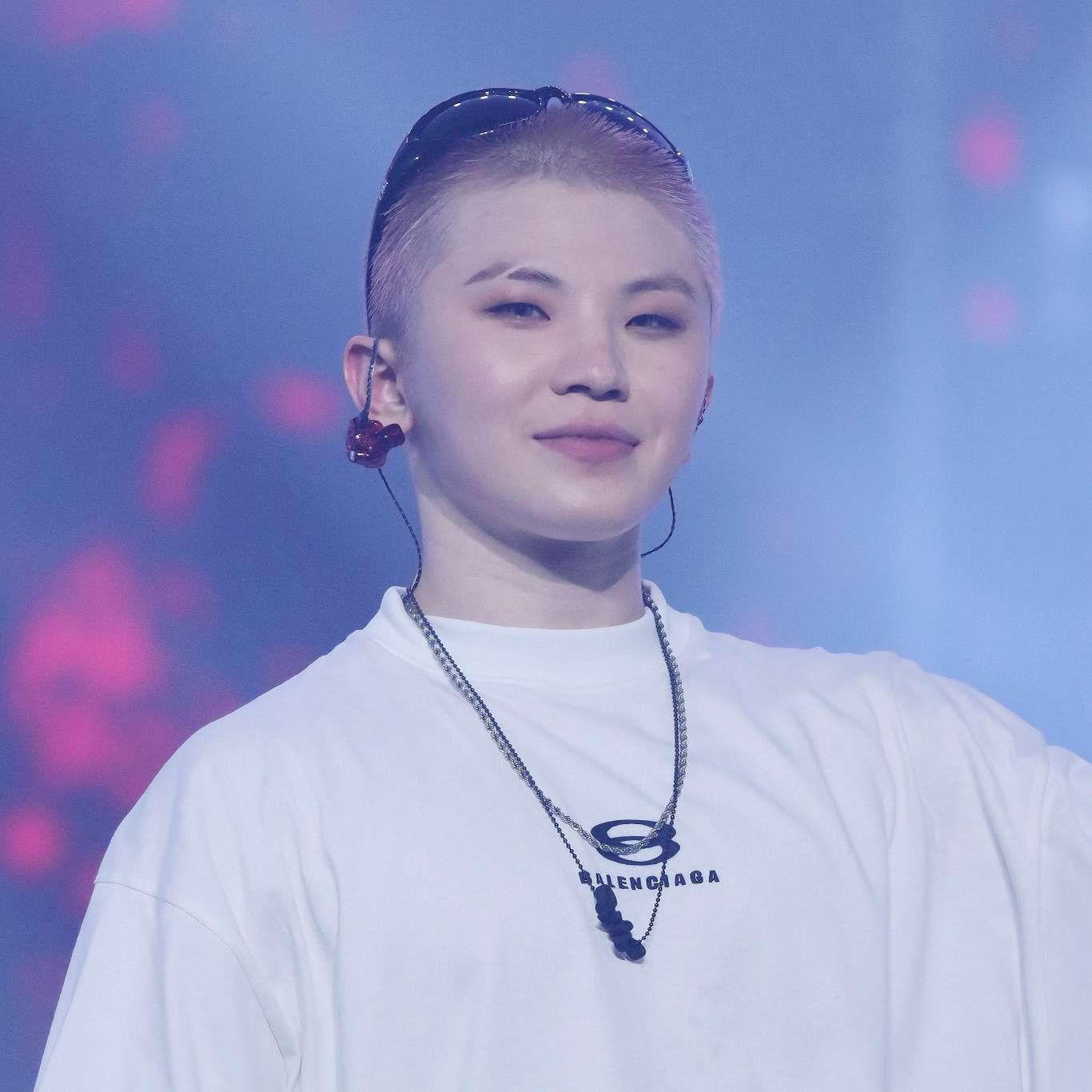 A moment captured by Woozi (SEVENTEEN)'s fan