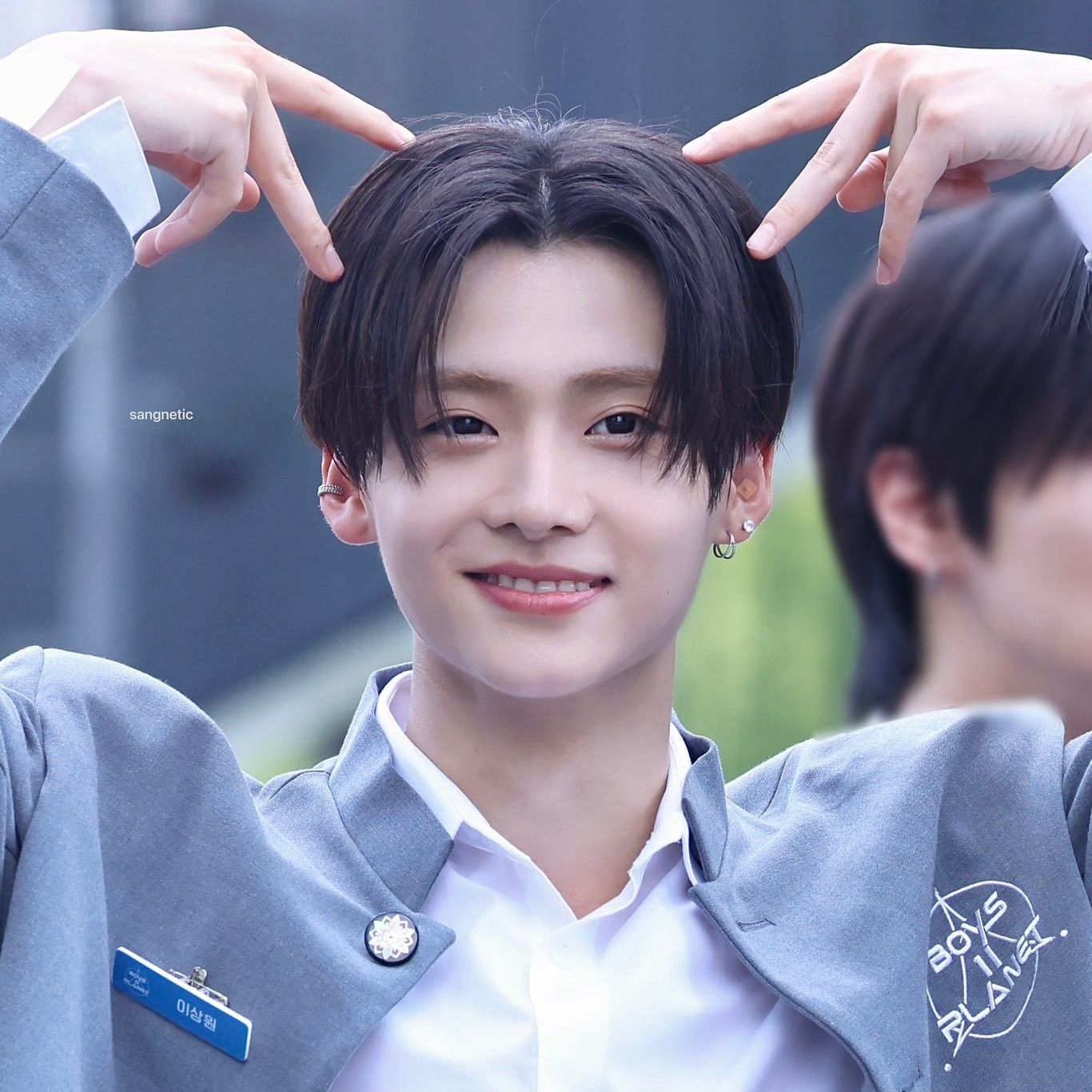 Behind-the-scenes cut of Lee Sangwon