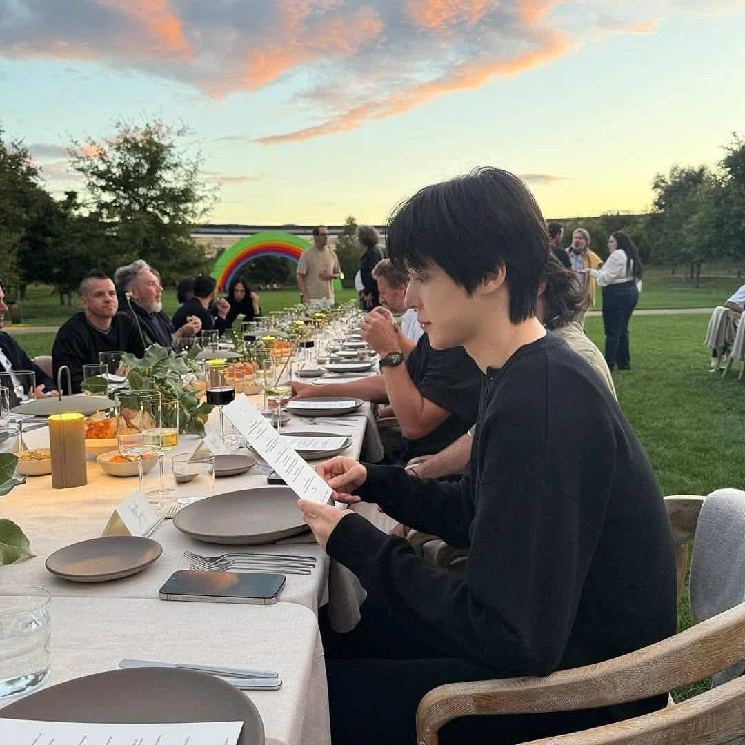 A moment captured by Yunho (ATEEZ)'s fan