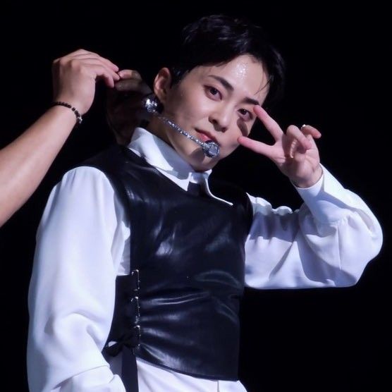 Recent activity shot of Xiumin (EXO)