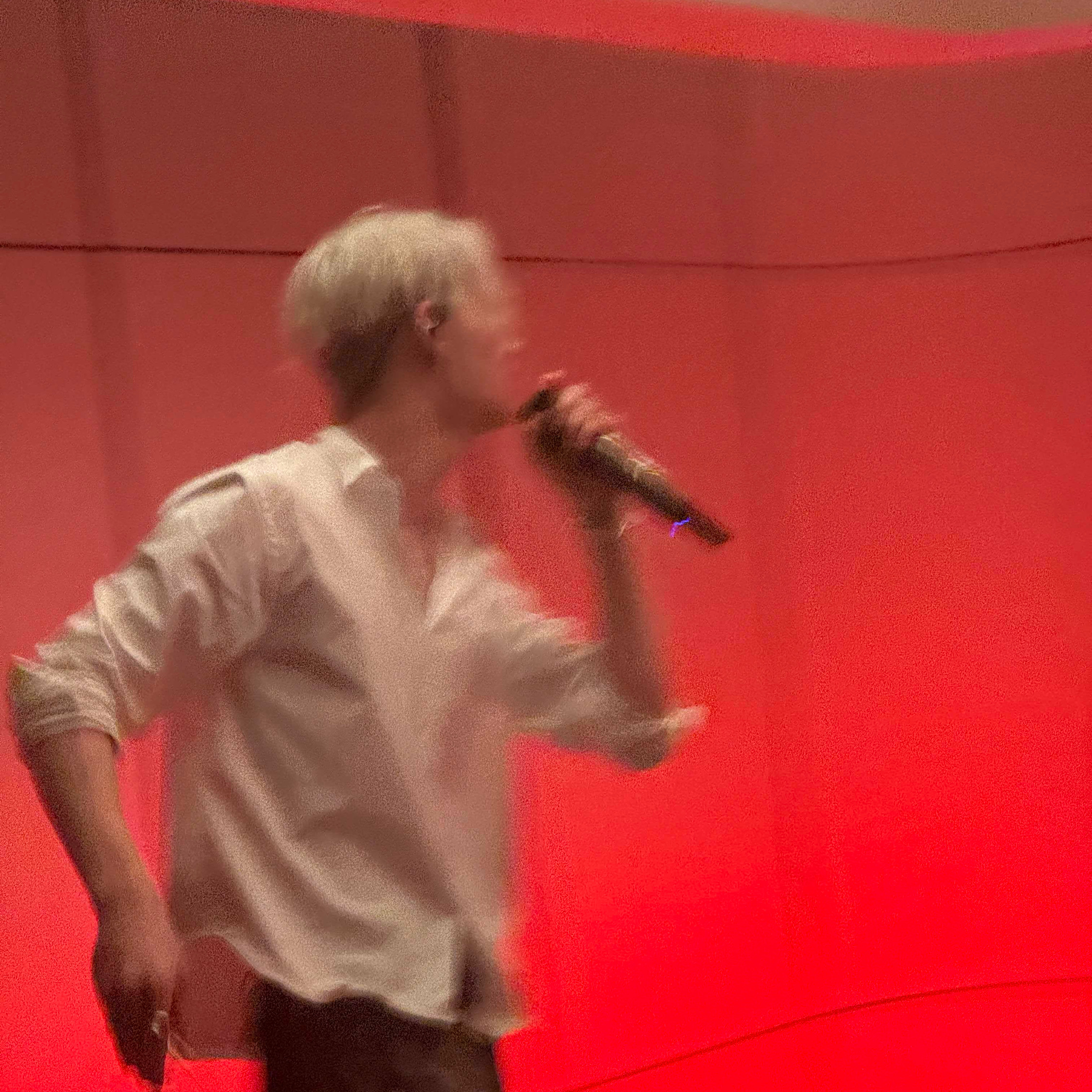 A moment captured by NI-KI (ENHYPEN)'s fan