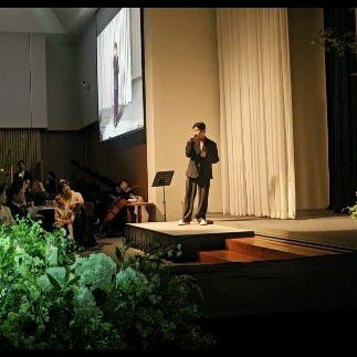 A moment captured by Kim Jaehwan's fan