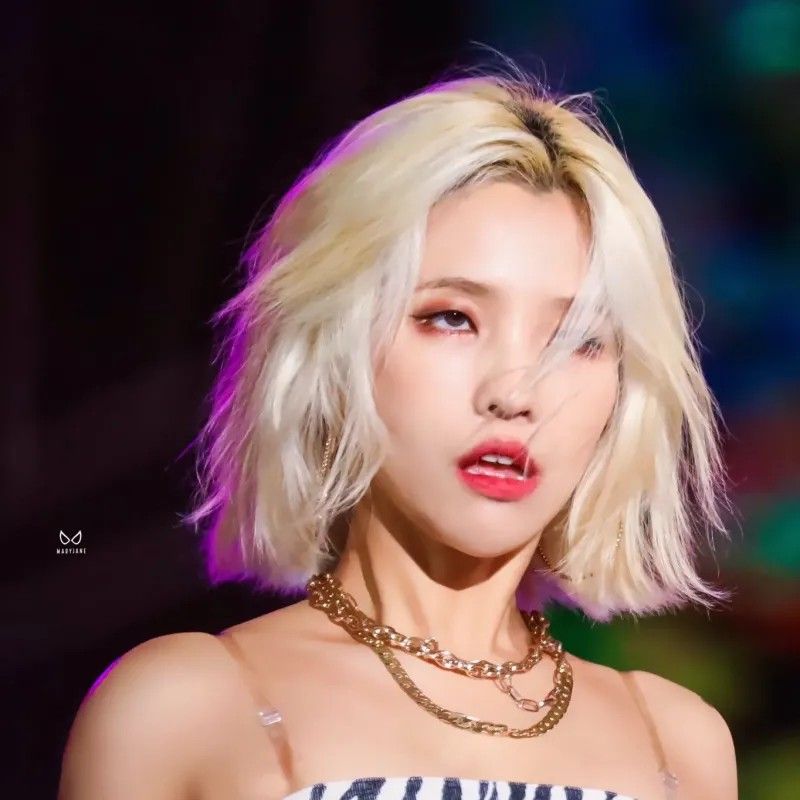 A moment captured by Soyeon (i-dle)'s fan