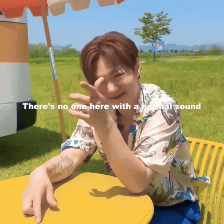 Recent activity shot of Lee Changsub (BTOB)