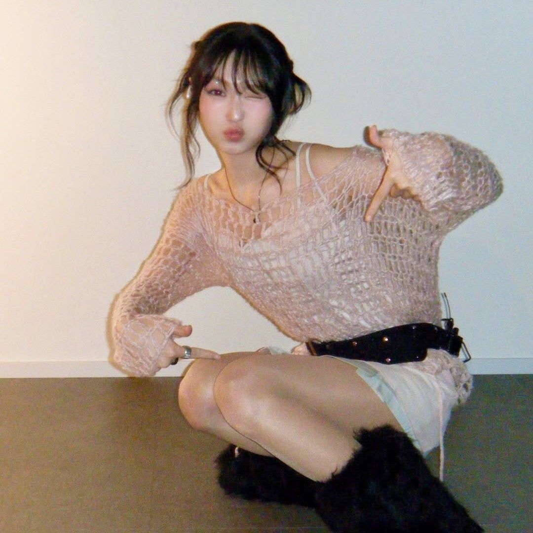 Momen yang diabadikan oleh penggemar Ryu Sujeong (Lovelyz)