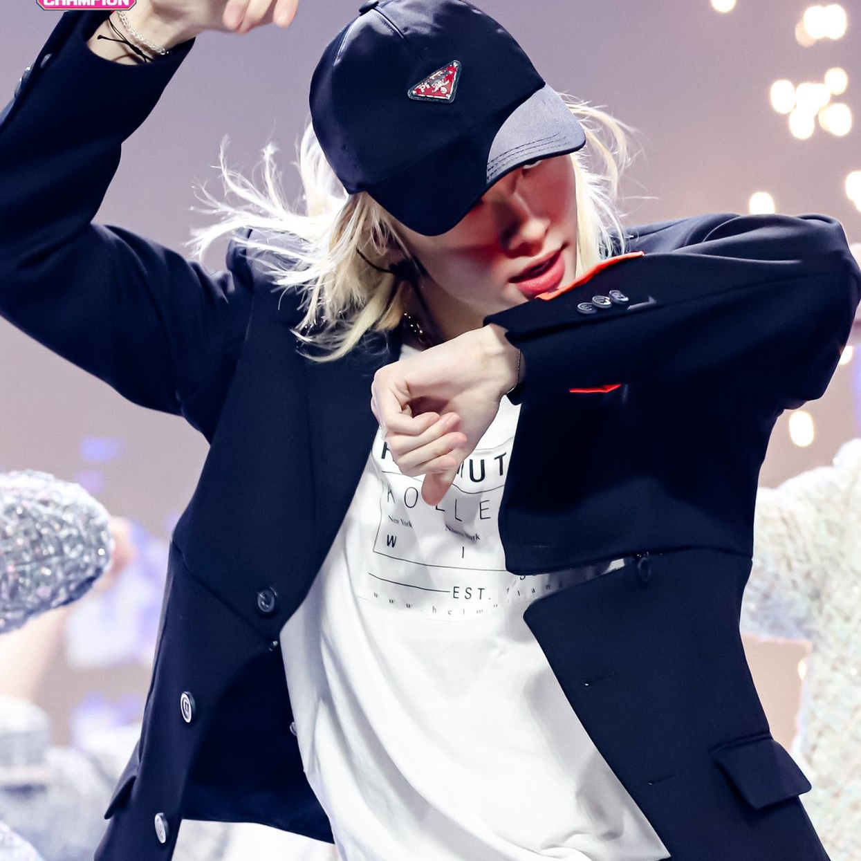 Behind-the-scenes cut of Hyunjin (Stray Kids)