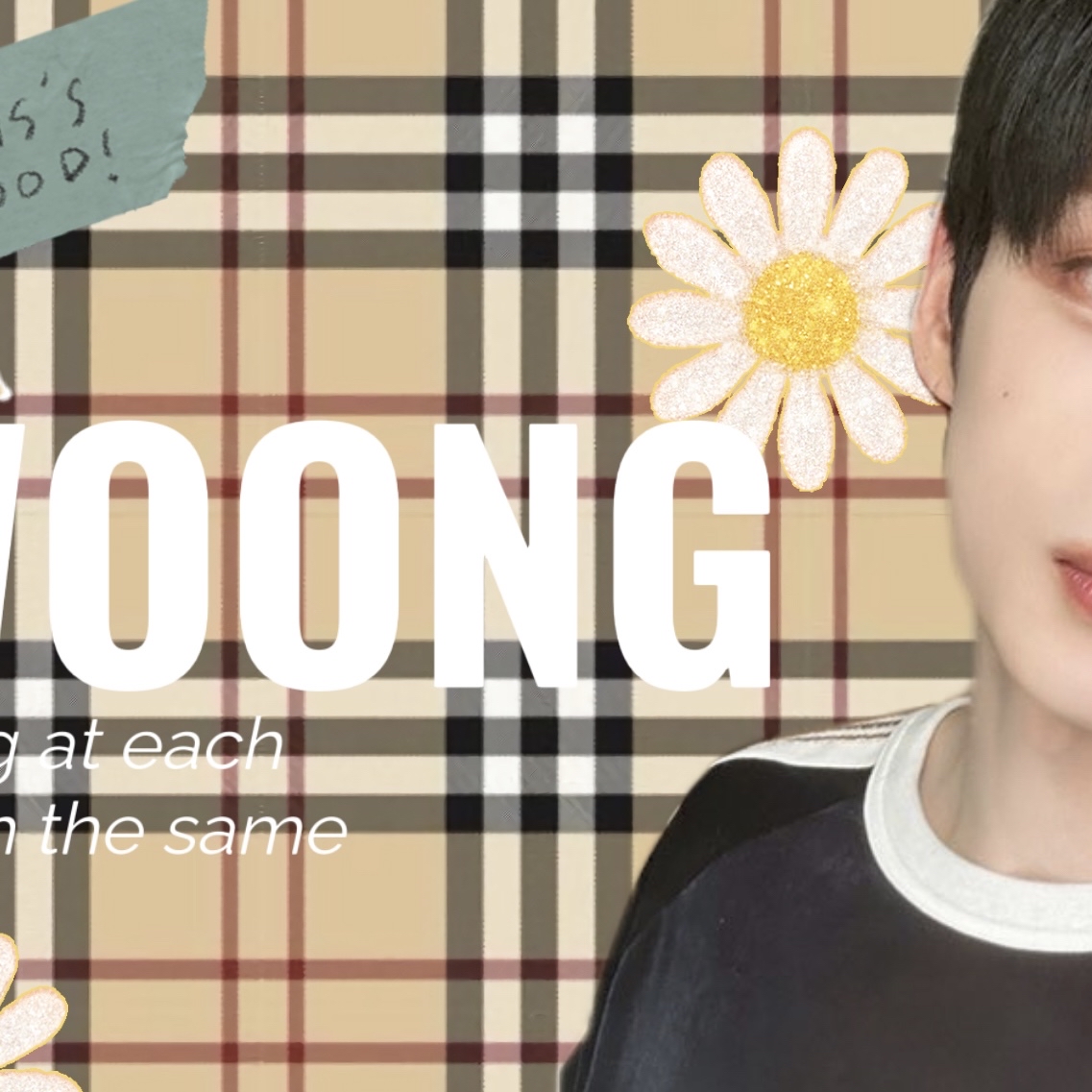 A moment captured by Kim Jiwoong (ZEROBASEONE)'s fan