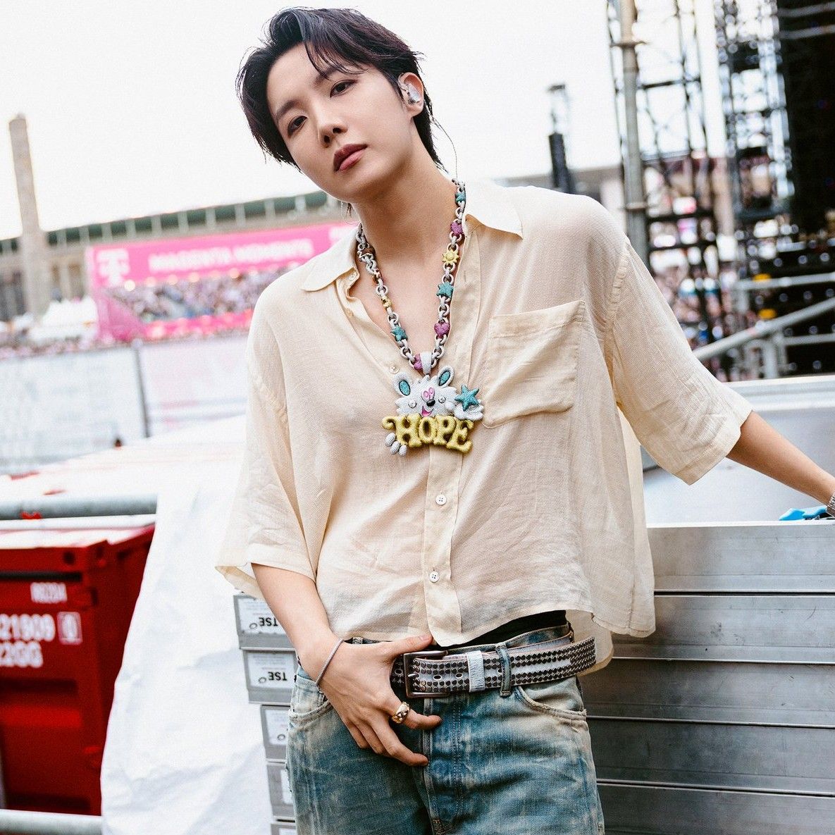 j-hope (BTS)の舞台裏ショット