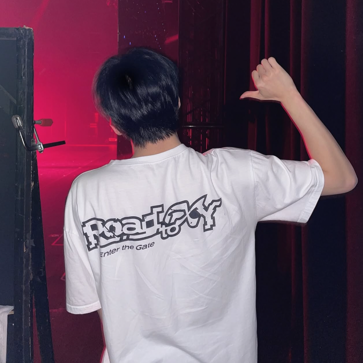 A moment captured by Minjae (Xikers)'s fan