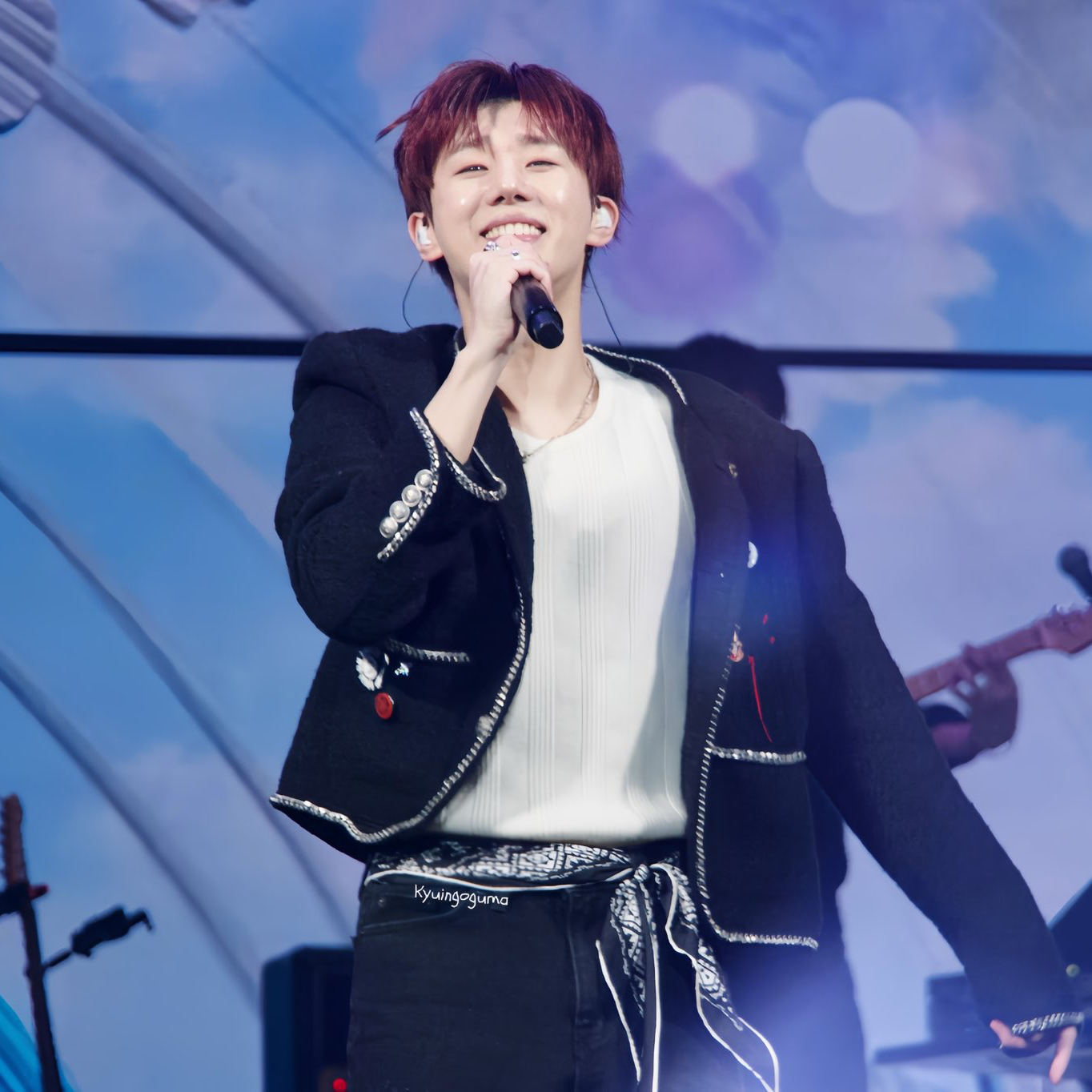 Recent activity shot of Sungkyu (INFINITE)