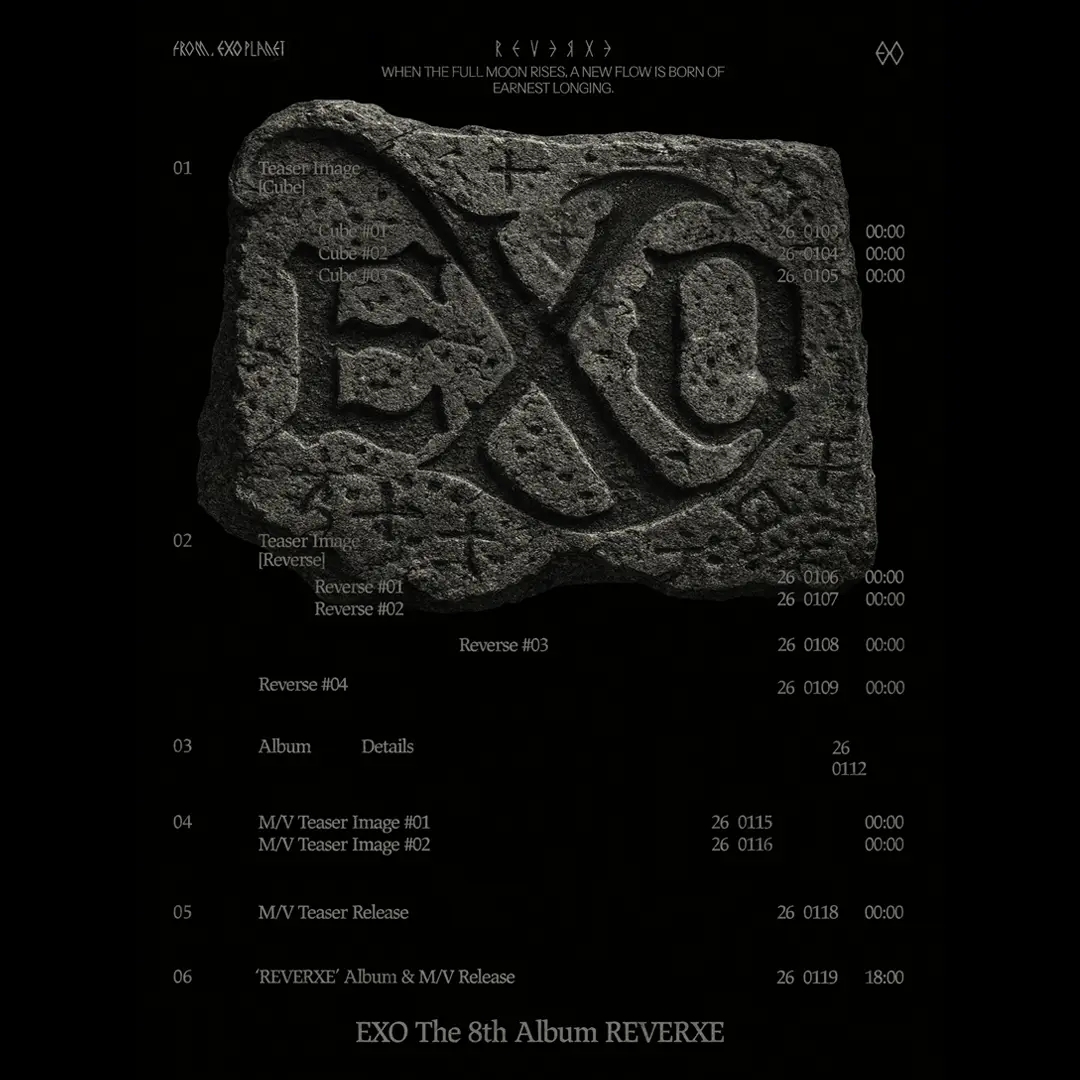 Behind-the-scenes cut of EXO