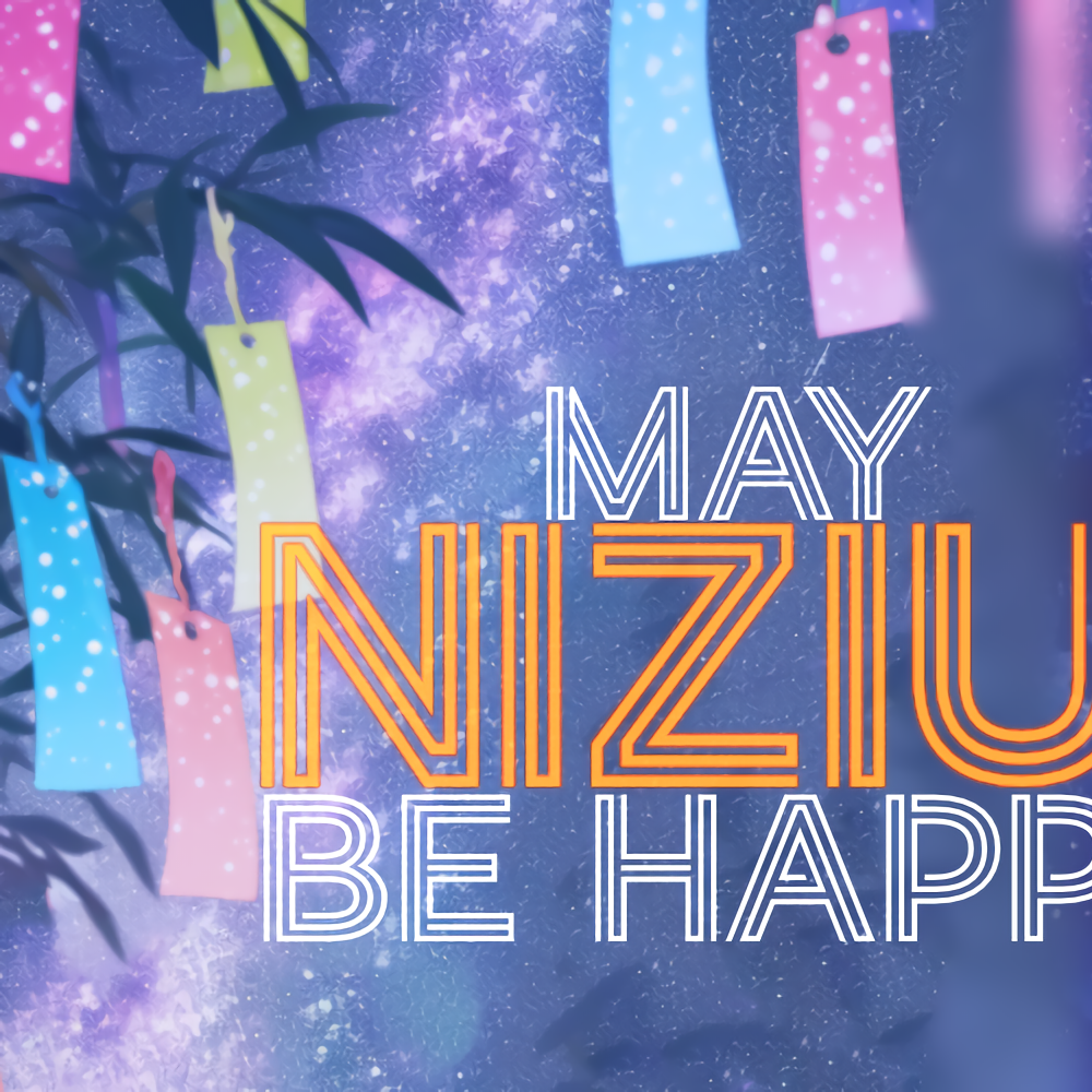 A moment captured by NiziU's fan