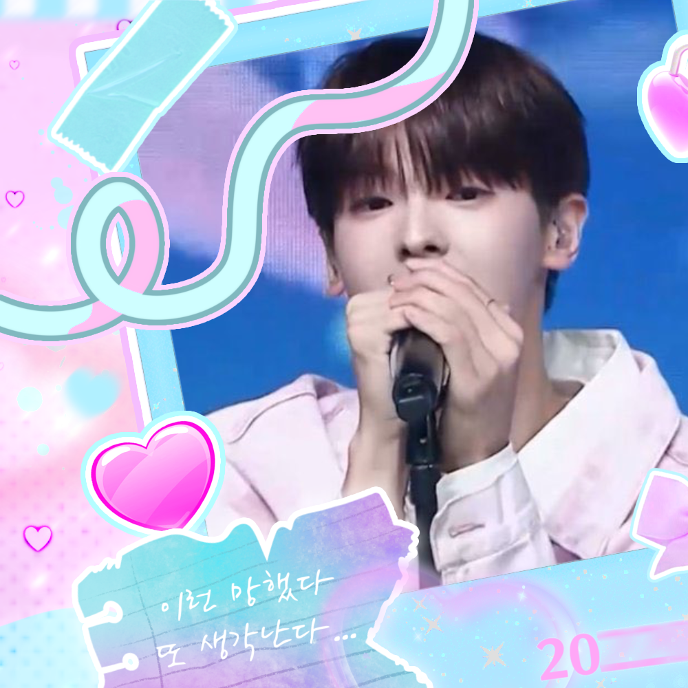 Behind-the-scenes cut of Kang Woojin