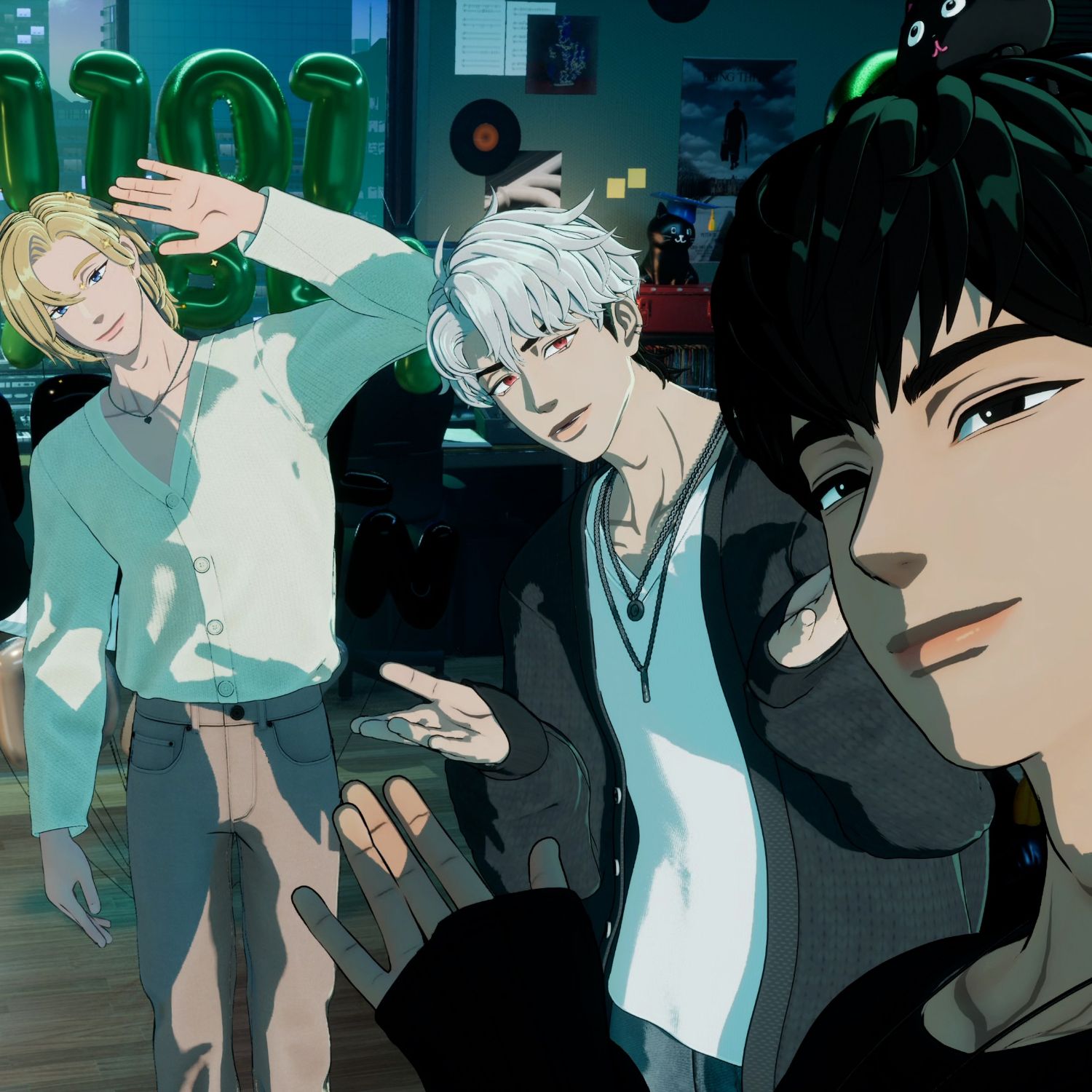 Recent activity shot of Eunho (PLAVE)