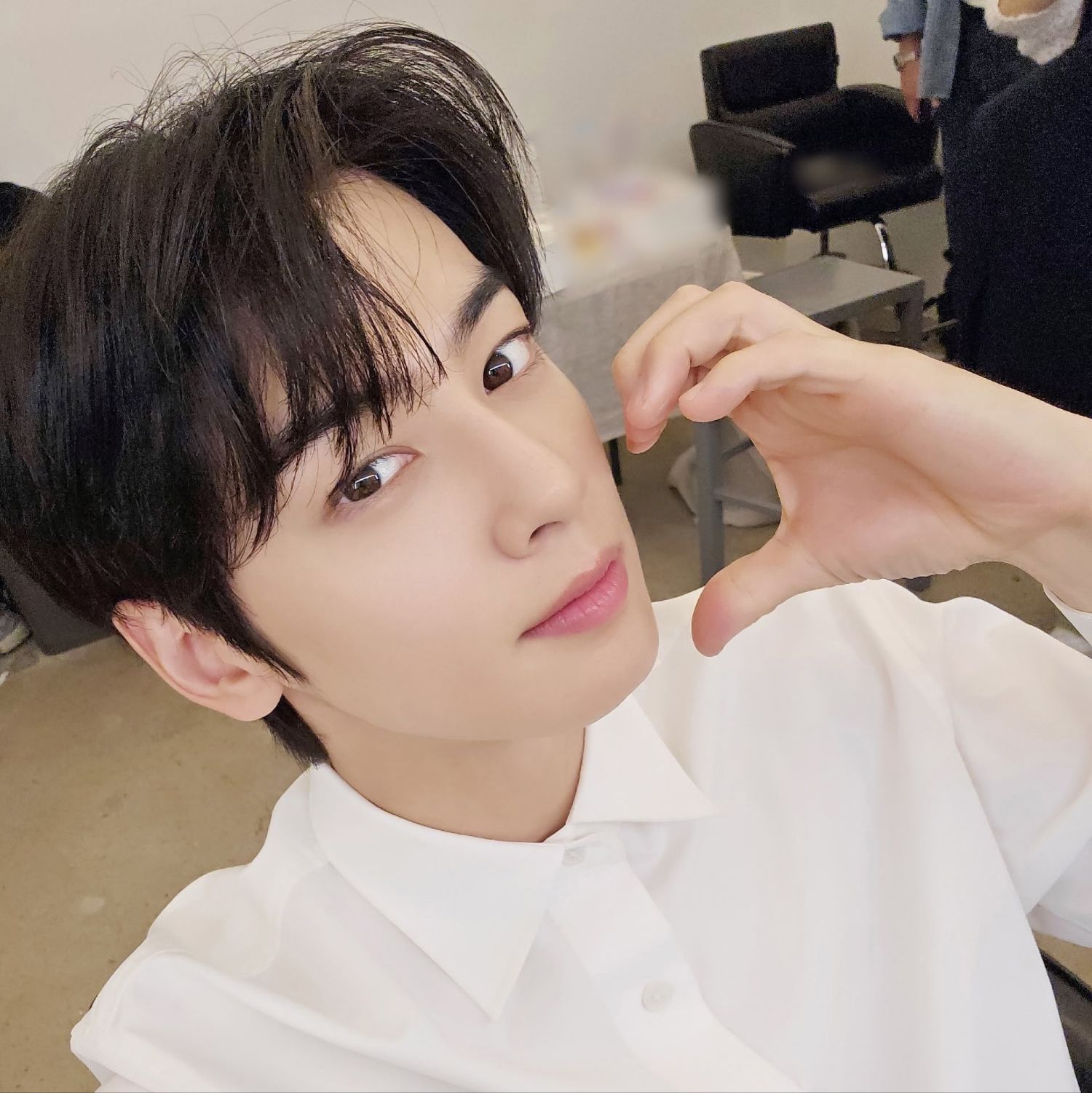 Recent activity shot of Eunwoo (ASTRO)