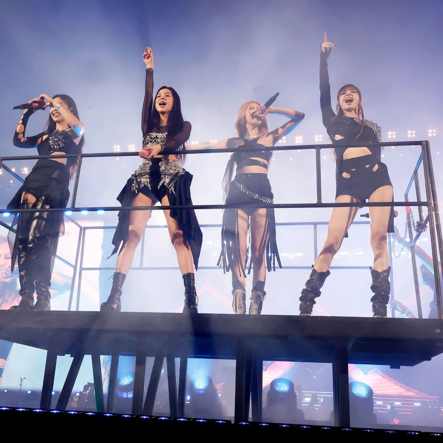 BLACKPINK粉丝拍下的瞬间